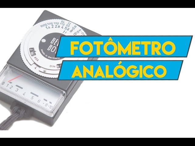 Câmera Velha #15 Fotômetro Analógico